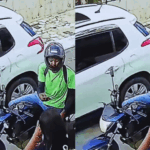 Em apenas 5 segundos, motociclista rouba celular de mulher em via pública em Camaçari